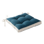 Galette de chaise bicolore - lot de 2 - blancheporte