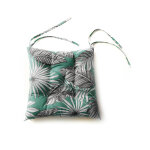 Galette de chaise imprim tropical - lot de 2 - blancheporte