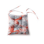 Galette de chaise imprim tropical - lot de 2 - blancheporte