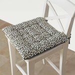 Galette de chaise r�versible - lot de 2 - blancheporte