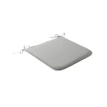 Galette de chaise unie forme carr�e - lot de 2 - blancheporte