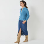 Gilet boutonn, laine et mohair mlangs - blancheporte