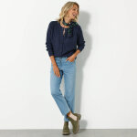 Gilet boutonn en maille anglaise - blancheporte