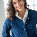 Gilet boutonn maille fantaisie torsade - blancheporte