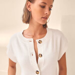 Gilet boutonn�, sans manches - blancheporte