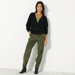 Gilet forme cache - coeur toucher doux - blancheporte