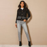 Gilet détail jacquard - blancheporte Gilet détail jacquard - blancheporte