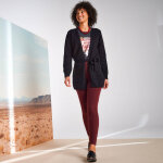 Gilet long, ceinture À nouer - blancheporte Gilet long, ceinture À nouer - blancheporte