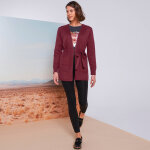 Gilet long, ceinture  nouer - blancheporte