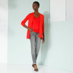 Gilet porter ouvert, maille toucher doux - blancheporte