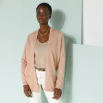 Gilet porter ouvert, maille toucher doux - blancheporte