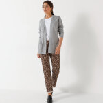 Gilet porter ouvert, maille toucher doux - blancheporte