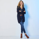 Gilet porter ouvert, manches longues - blancheporte Gilet porter ouvert, manches longues - blancheporte