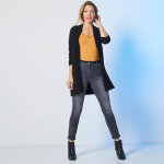 Gilet porter ouvert, manches longues - blancheporte Gilet porter ouvert, manches longues - blancheporte
