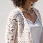 Gilet  pans, maille fantaisie - blancheporte