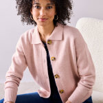 Gilet veste boutonn�, polyester recycl� * * - blancheporte