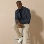 Gilet zipp� c�te anglaise 30% laine - blancheporte