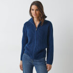 Gilet zipp en maille perle - blancheporte