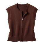 Gilet zipp sans manches - blancheporte