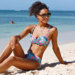 Haut de maillot de bain avec armatures drapé bawa - forme corbeille - blancheporte Haut de maillot de bain avec armatures drapé bawa - forme corbeille - blancheporte