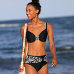 Haut de maillot de bain avec armatures drapé uni - blancheporte Haut de maillot de bain avec armatures drapé uni - blancheporte
