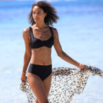 Haut de maillot de bain avec armatures solaro - forme balconnet - blancheporte