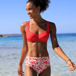 Haut de maillot de bain avec armatures solaro - forme balconnet - blancheporte