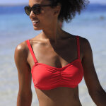 Haut de maillot de bain avec armatures solaro - forme bandeau - blancheporte