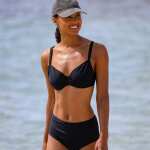 Haut de maillot de bain avec armatures uni solaro - forme minimiseur - blancheporte