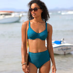 Haut de maillot de bain avec armatures vilorio - forme balconnet - blancheporte