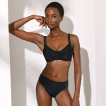 Haut de maillot de bain forme minimiseur uni solaro - avec armatures flexibles - blancheporte