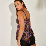 Haut de tankini asym�trique sagua - blancheporte