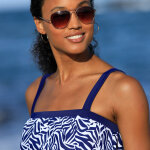 Haut de tankini imprim zbre - blancheporte