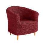 Housse bi - extensible imprime gaufre pour fauteuil cabriolet - blancheporte