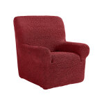 Housse bi - extensible microfibre gaufr�e pour fauteuil et canap� - blancheporte