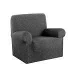 Housse bi - extensible microfibre gaufre pour fauteuil et canap - blancheporte