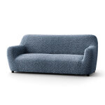 Housse bi - extensible microfibre gaufrée graphique pour fauteuil et canapé - blancheporte Housse bi - extensible microfibre gaufrée graphique pour fauteuil et canapé - blancheporte