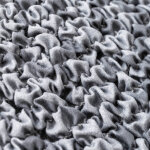 Housse bi - extensible microfibre gaufre graphique spciale chaise - blancheporte