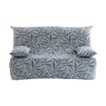 Housse canap bz matelasse imprim feuillage - blancheporte
