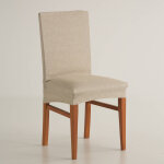 Housse de chaise extensible jacquard chiné - blancheporte Housse de chaise extensible jacquard chiné - blancheporte