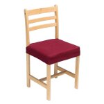 Housse chaise unie extensible - housse intgrale ou assise seule - blancheporte