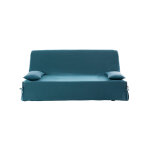 Housse clic - clac standard coton bachette uni - housse clic clac non matelassée: 140x190cm - bleu - ... Housse clic - clac standard coton bachette uni - housse clic clac non matelassée: 140x190cm - bleu - ...