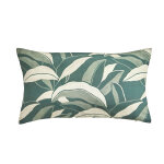 Housse de coussin imprim� feuillage - lot de 2 - blancheporte