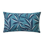 Housse de coussin imprimé feuillage - blancheporte Housse de coussin imprimé feuillage - blancheporte