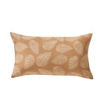 Housse de coussin imprimé petites feuilles - lot de 2 - blancheporte Housse de coussin imprimé petites feuilles - lot de 2 - blancheporte