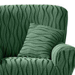 Housse coussin jacquard imprim - lot de 2 - blancheporte