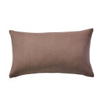 Housse de coussin unie bachette - lot de 2 housses de coussin : 40x40cm - taupe - colombine