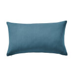 Housse de coussin unie bachette - lot de 2 - colombine
