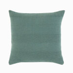 Housse coussin unie coton tissage artisanal - lot de 2 - blancheporte