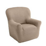 Housse extensible unie canap fauteuil accoudoirs - blancheporte
